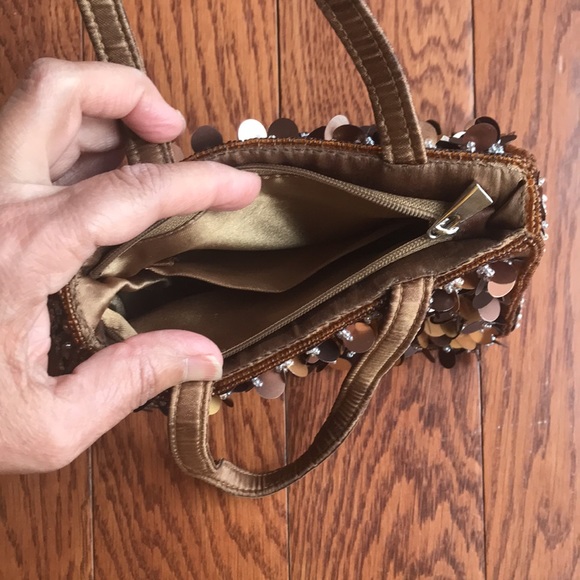 Bronze evening purse - Picture 4 of 4